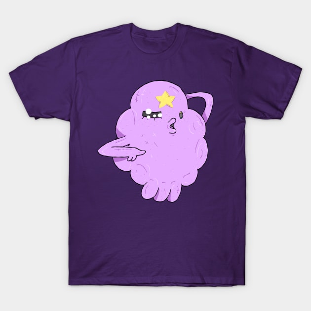 Adventure Time - Lumpy Space Princess T-Shirt by surfinggiraffecomics